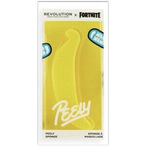 Makeup Revolution London x Fortnite 'PEELY' Banana Makeup Sponge-NEW